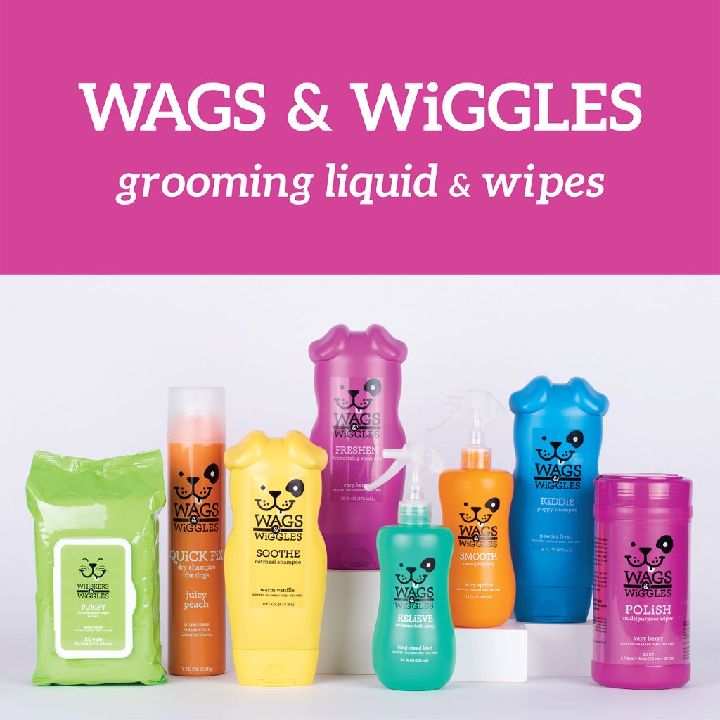 Wags & Wiggles Freshen Deodorizing Dog Shampoo - Very Berry, 16 fl. oz.