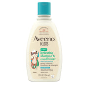 Aveeno Kids 2-in-1 Hydrating Shampoo & Conditioner w/Oat Extract, Hypoallergenic - 12 fl. oz.