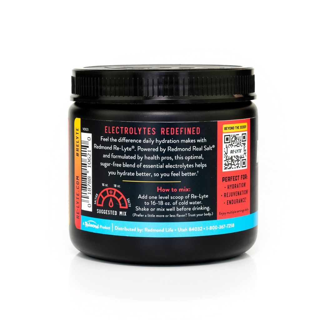 REDMOND Re-Lyte Hydration Electrolyte Powder Mix - Strawberry Lemonade, 60svgs.