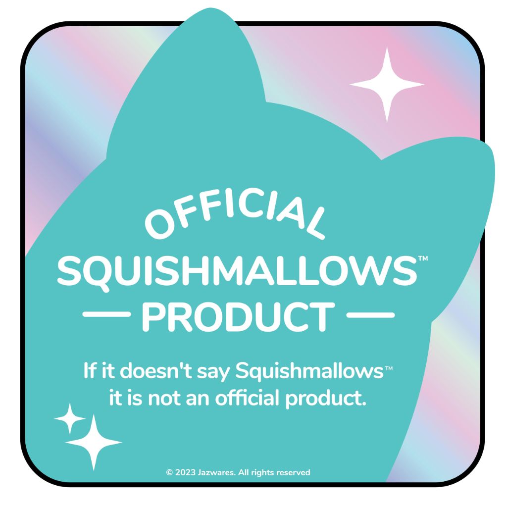 Squishmallows Original 12in Lancelot the Chocolate Bunny Egg Hunt Basket