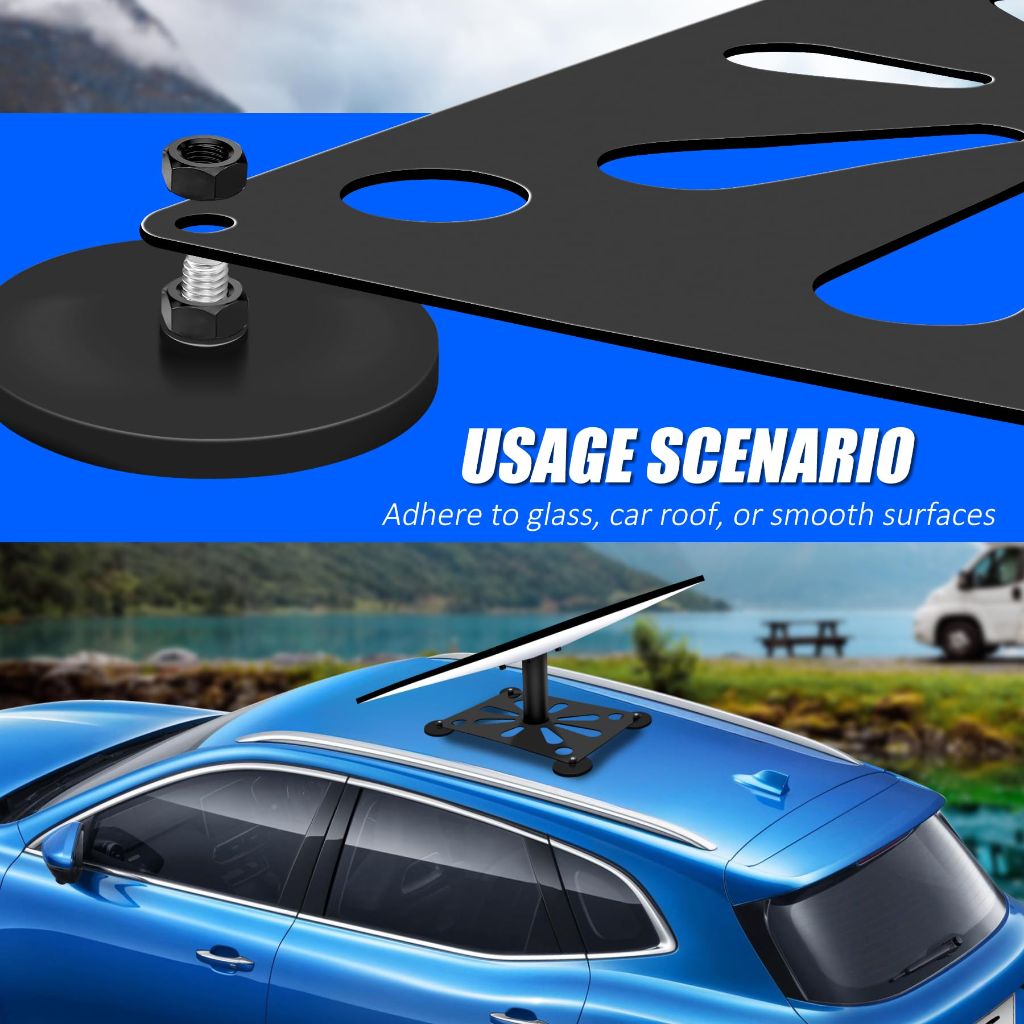 LUFECHO Magnetic Roof Mount Kit for Starlink Gen 3 Satellite Internet Mounting Solution
