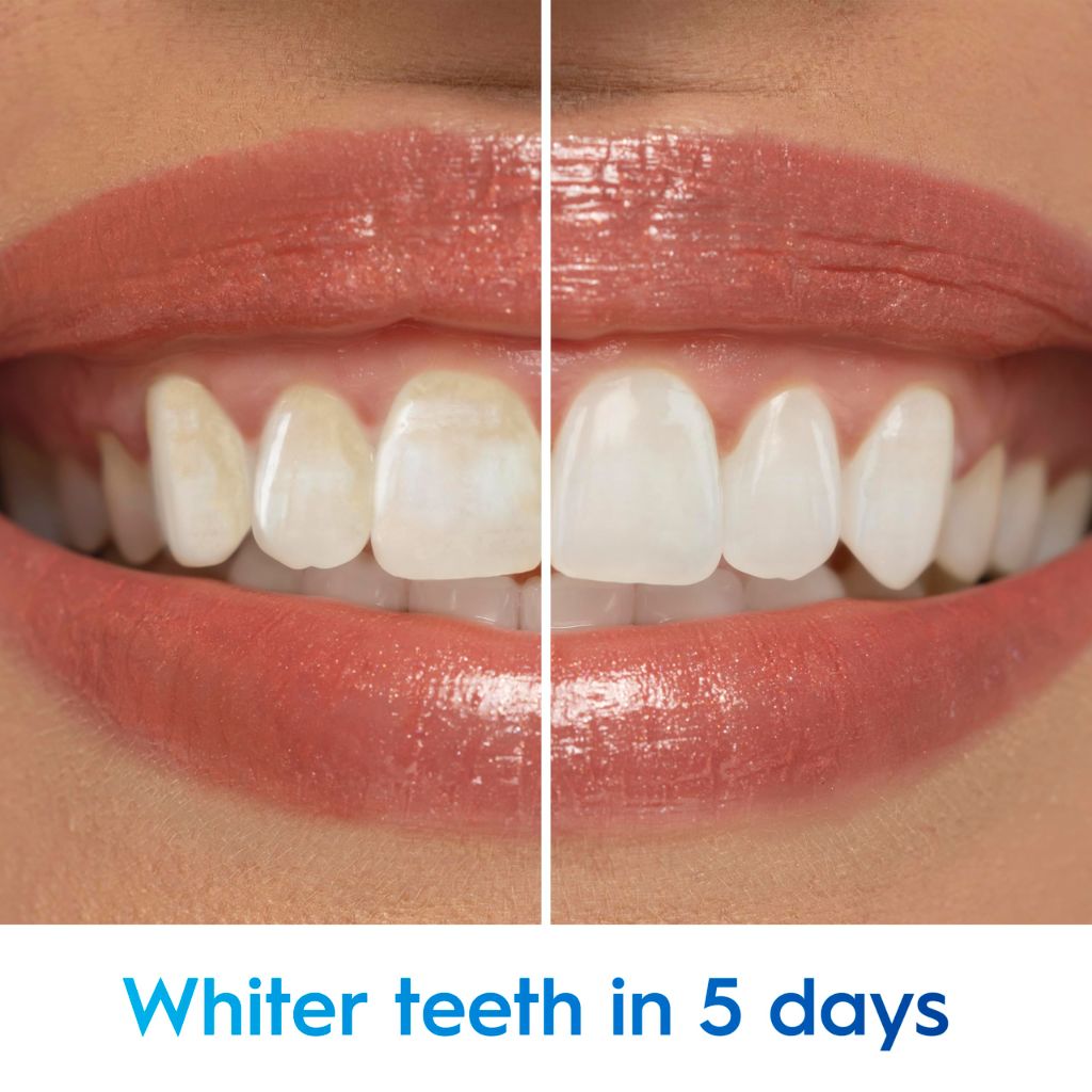 Crest 3D White Advanced Luminous Mint Teeth Whitening Toothpaste, Crest Toothpaste, 3.7 oz Pack of 4