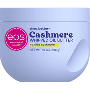 eos Shea Butter Cashmere Whipped Oil Body Butter - Vanilla Cashmere, 10oz