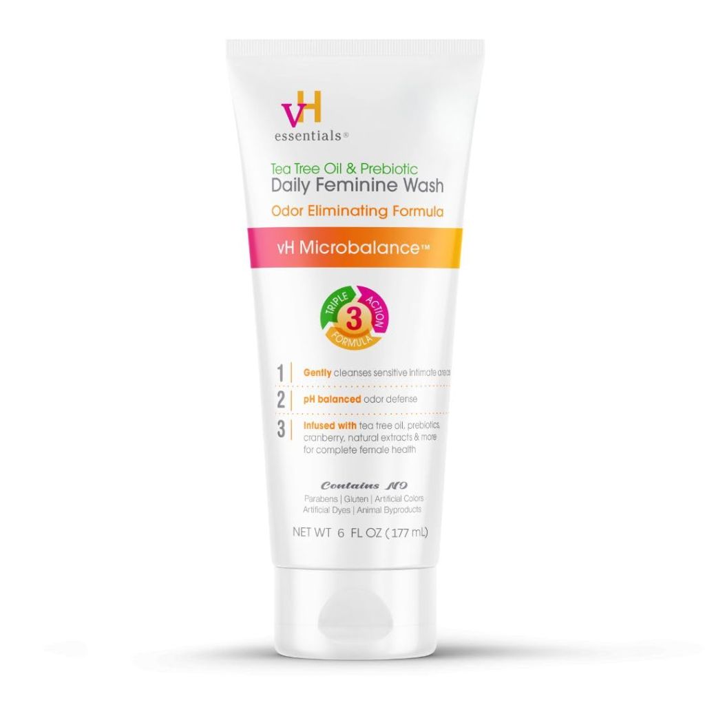 VH essentials Tea Tree Oil & Prebiotic pH Balanced Daily Feminine Wash - 6 fl. oz.