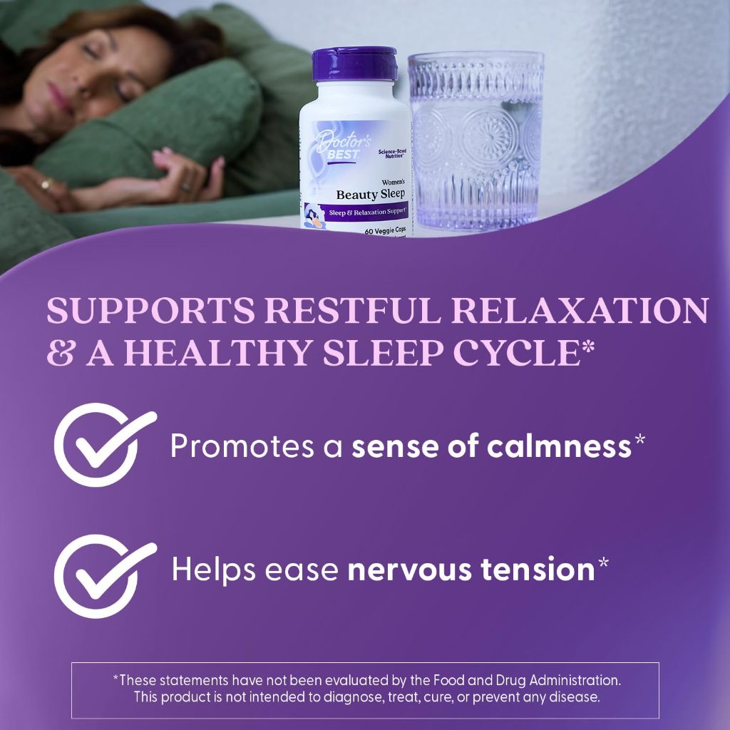Doctors Best Women's Beauty Sleep - 60 Capsules