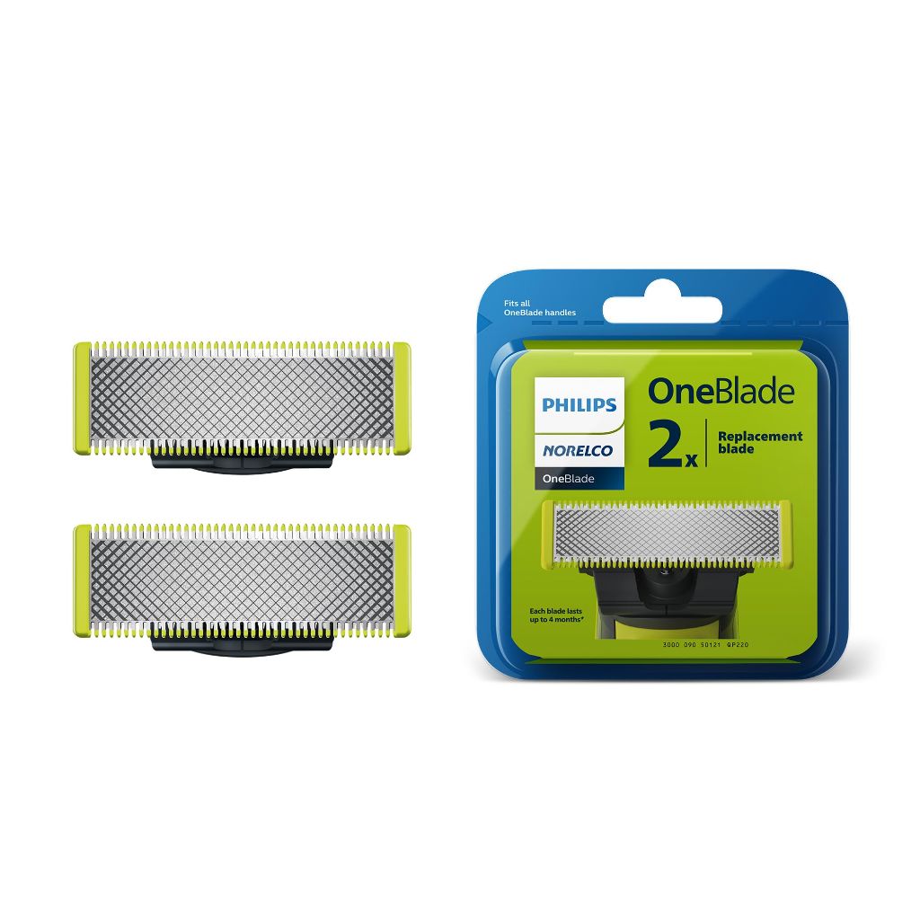 Philips Norelco Genuine OneBlade Replacement Blades (QP220/80) - 2ct.