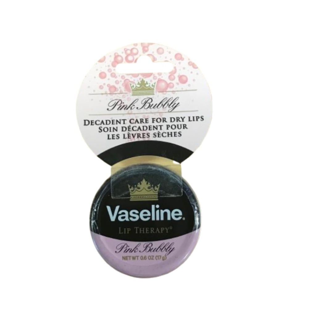 Vaseline Limited Edition Pink Bubbly Lip Therapy - 0.6 oz