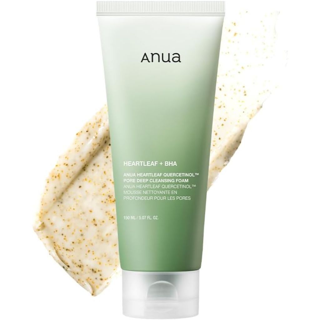 ANUA Heartleaf + BHA Quercetinol Pore Deep Cleansing Foam - 5.07 fl. oz.