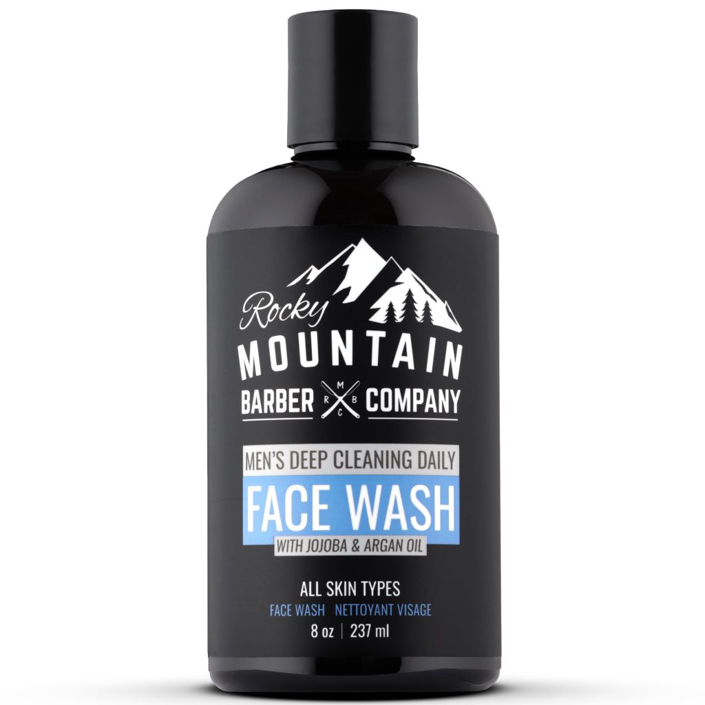 Rocky Mountain Barber Company Men's Daily Face Wash - Unscented, 8 fl. oz.