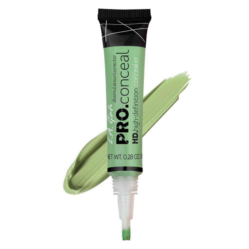 L.A. Girl Pro Conceal HD Concealer - Green Corrector, 0.28 oz.
