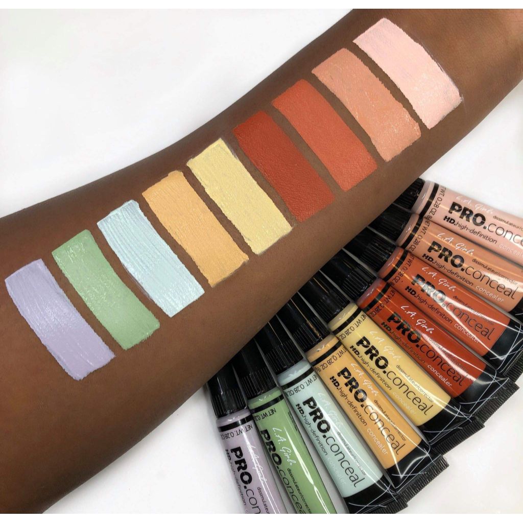 L.A. Girl Pro Conceal HD Concealer - Green Corrector, 0.28 oz.