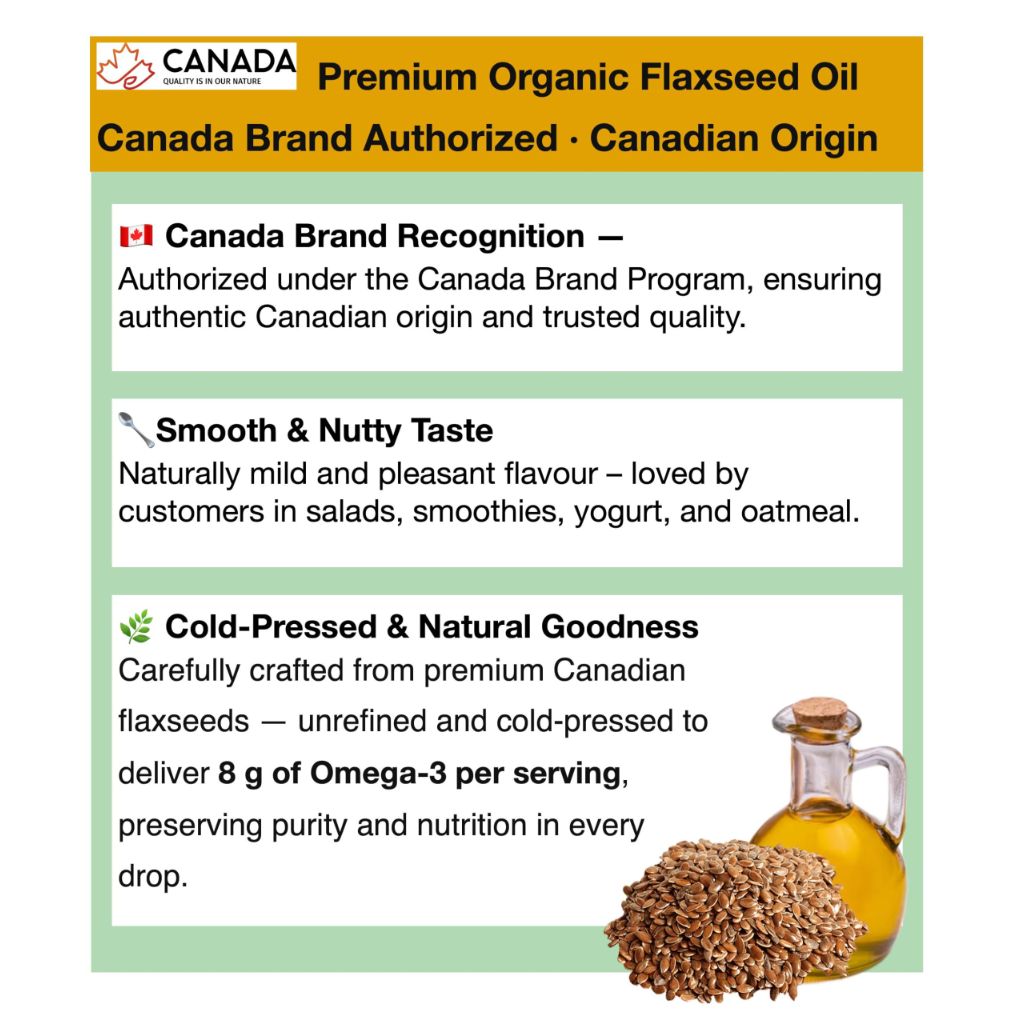 SUNYEAH Cold-Pressed Flaxseed Oil - 33.8 fl. oz.