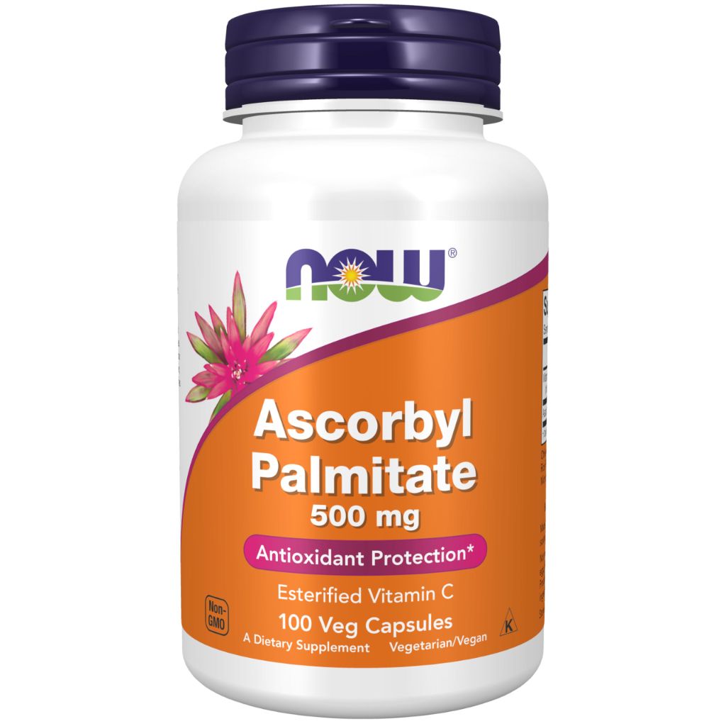 NOW Supplements Ascorbyl Palmitate 500mg - 100 Capsules