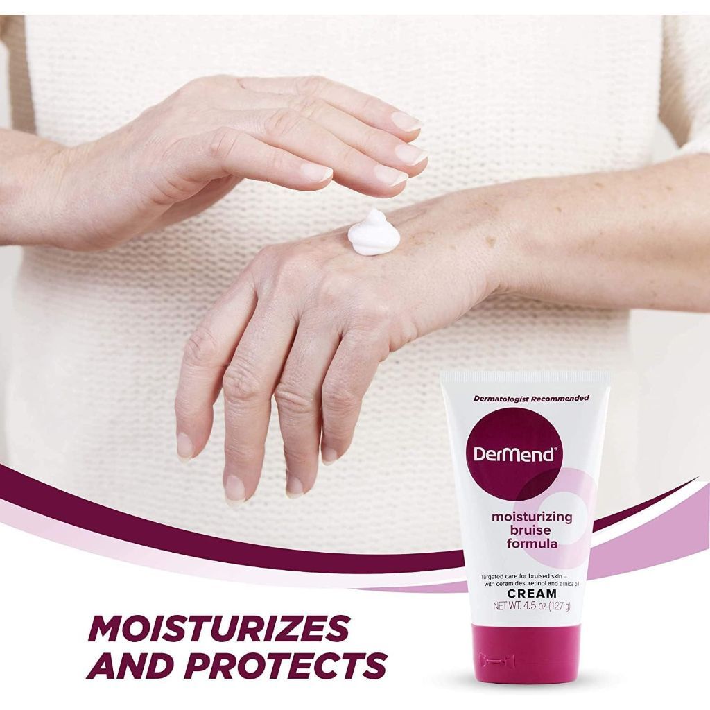 DerMend Moisturizing Bruise Formula Cream - 4.5 oz (2 Pack)