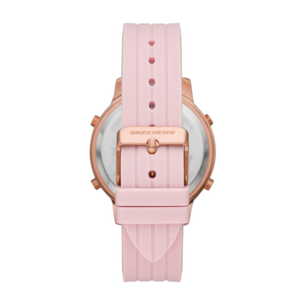 Skechers Women's Westport Digital Chronograph Watch, Color: Rose Gold, Blush Pink (Model: SR6205)