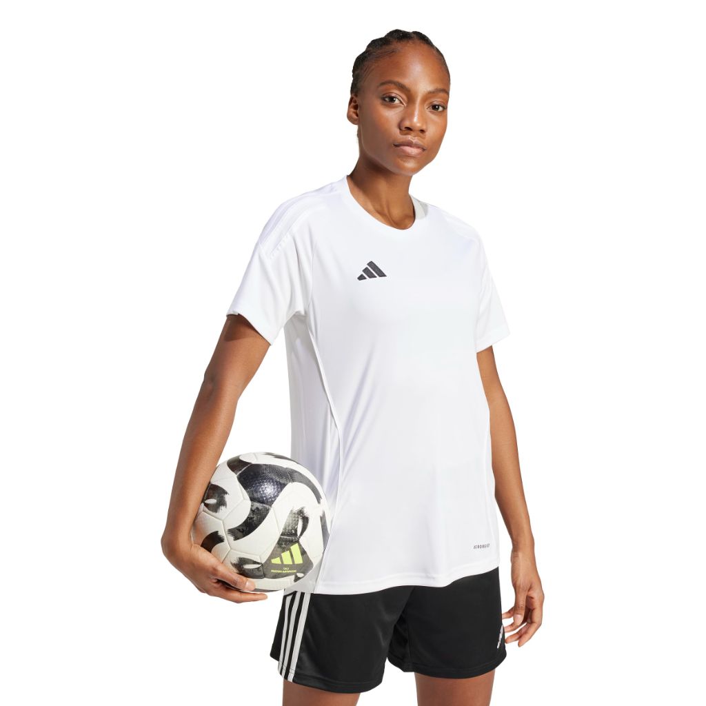 adidas Women's Tiro 24 Jersey - White/White, XXL Tall