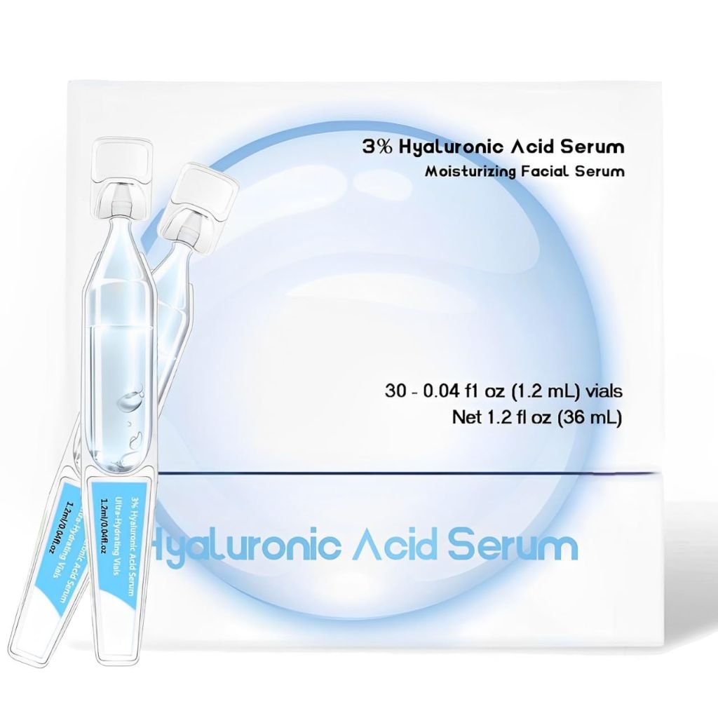 Hoygi Hyaluronic Acid Moisturizing Facial Serum - 0.04 fl. oz. (30 Vials)