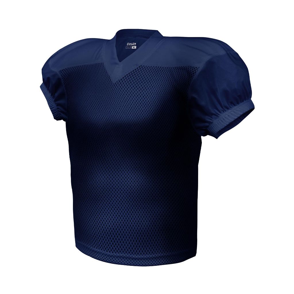 EALER Boys' Youth Stretch Football Practice Jersey (Blank) - Navy, Youth Medium