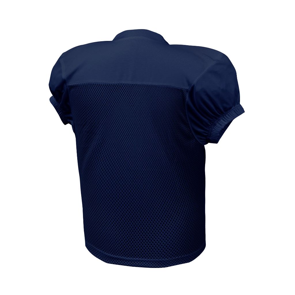 EALER Boys' Youth Stretch Football Practice Jersey (Blank) - Navy, Youth Medium