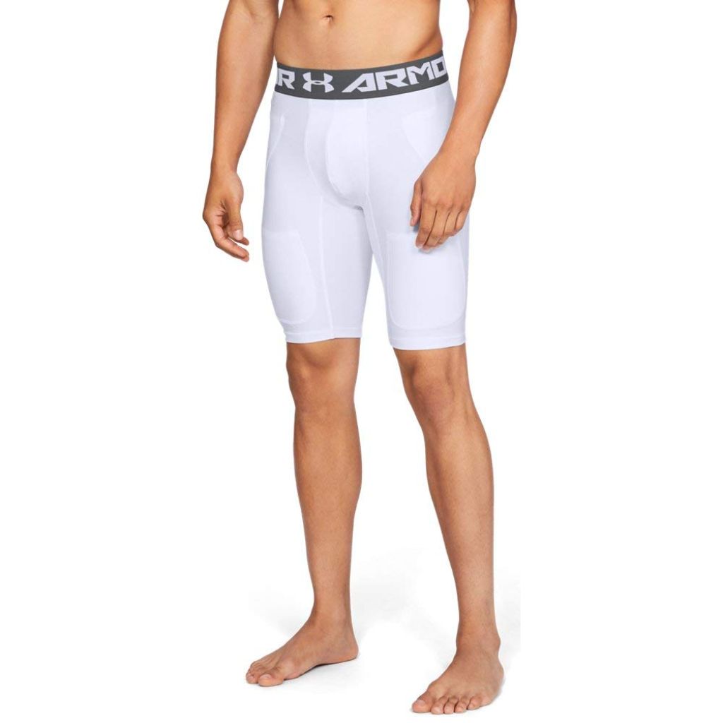 Under Armour Men's UA Football 6-Pocket Girdle - White, XL