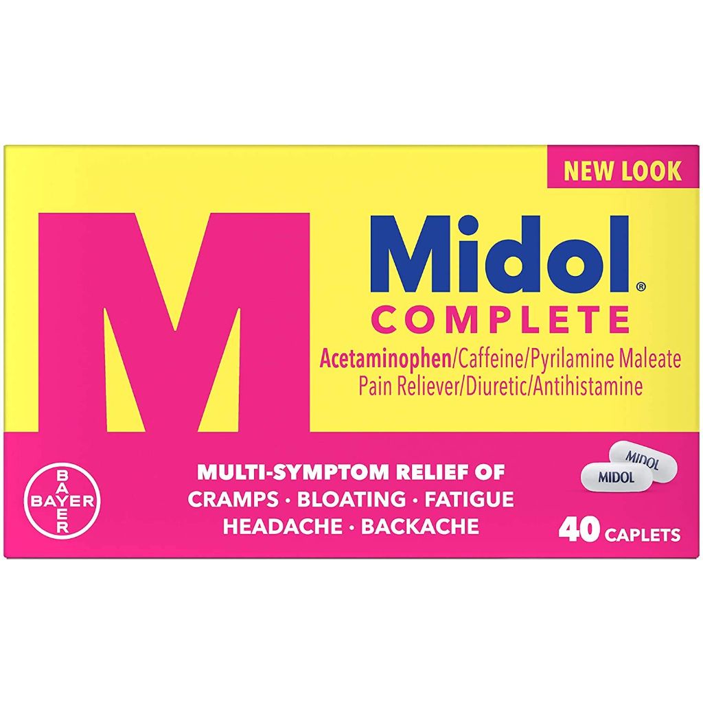 Midol Complete Multi-Symptom Menstrual Relief - 40 Caplets