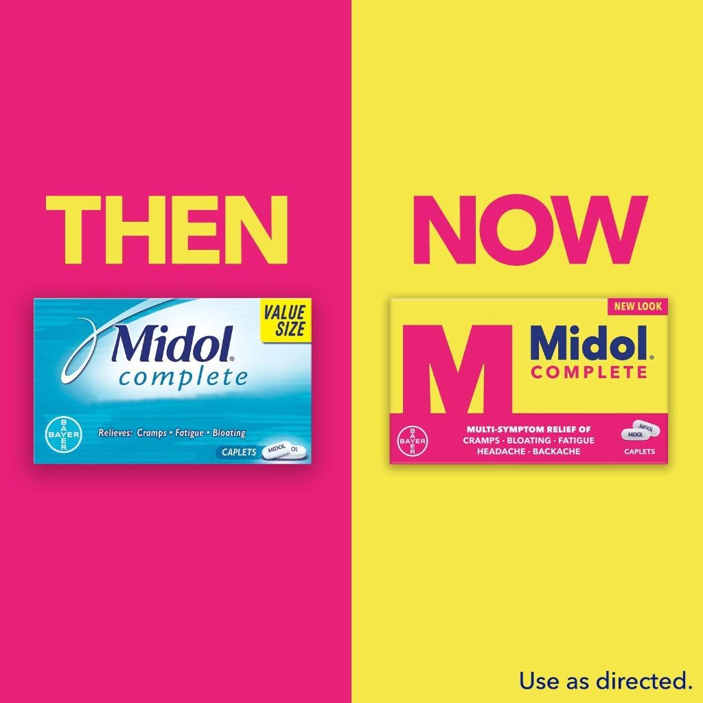 Midol Complete Multi-Symptom Menstrual Relief - 40 Caplets