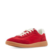 Steve Madden Women's Duo Sneaker, Red, size 5.5