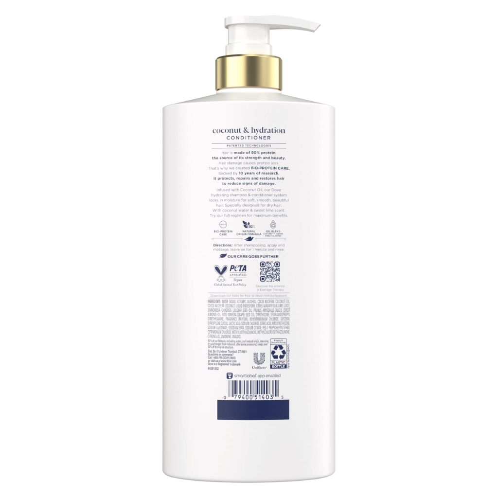 Dove Coconut & Hydration Damage Therapy Conditioner - 28 fl. oz.