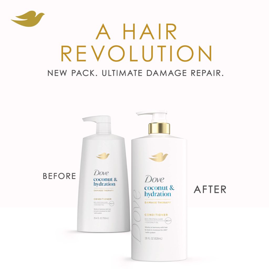 Dove Coconut & Hydration Damage Therapy Conditioner - 28 fl. oz.