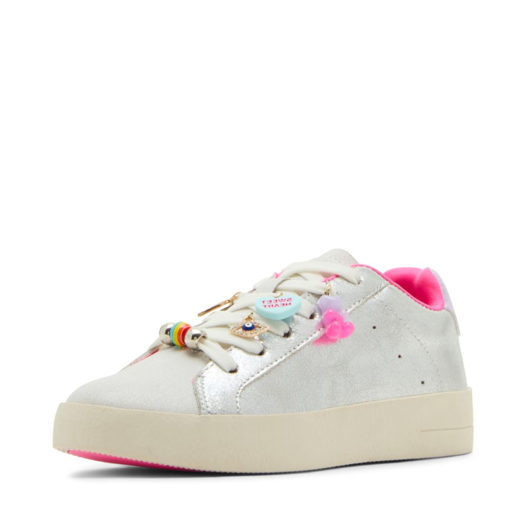 Steve Madden Girls Shoes JPoet, SIL Multi, 5