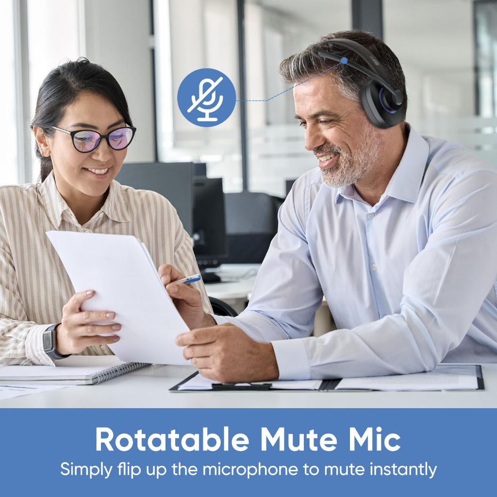 Middle Rabbit TK01 Mono Wireless Headset with Mic - Black