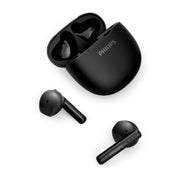 Philips TAT1139 True Wireless Earbuds, 13 mm Driver, Clear Call with AI Mic, 26-Hour Battery Life - Black