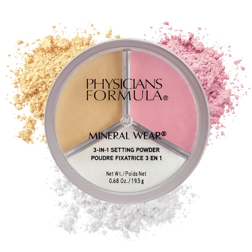 Physicians Formula Mineral Powder Wear 3-in-1 Setting Powder Face Makeup