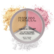 Physicians Formula Mineral Powder Wear 3-in-1 Setting Powder Face Makeup