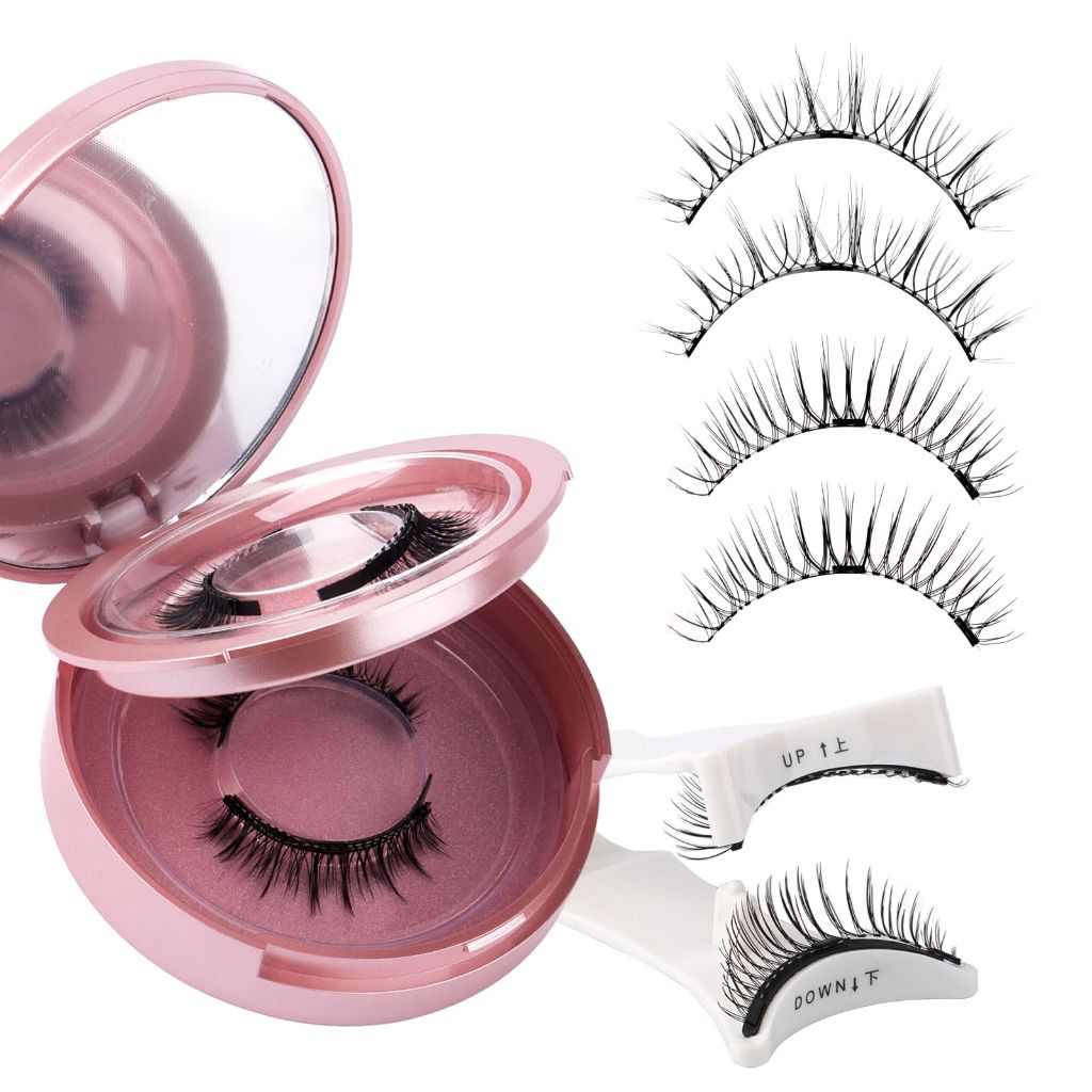 Wendy Lashes 2-Pairs Magnetic Eyelashes Kit with Applicator