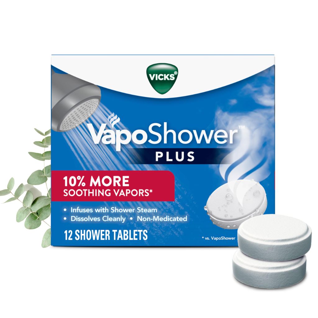 Vicks, VapoShower Plus, Shower Steamers - 12ct