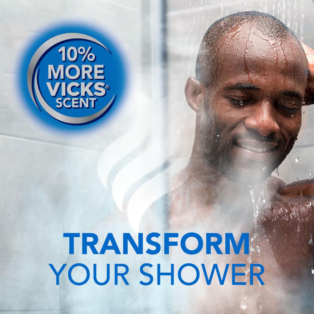 Vicks, VapoShower Plus, Shower Steamers - 12ct