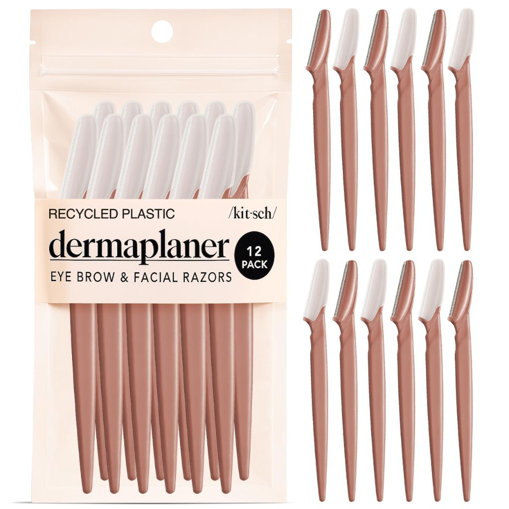 Kitsch Dermaplaner Razor for Eyebrows and Face - 12ct.