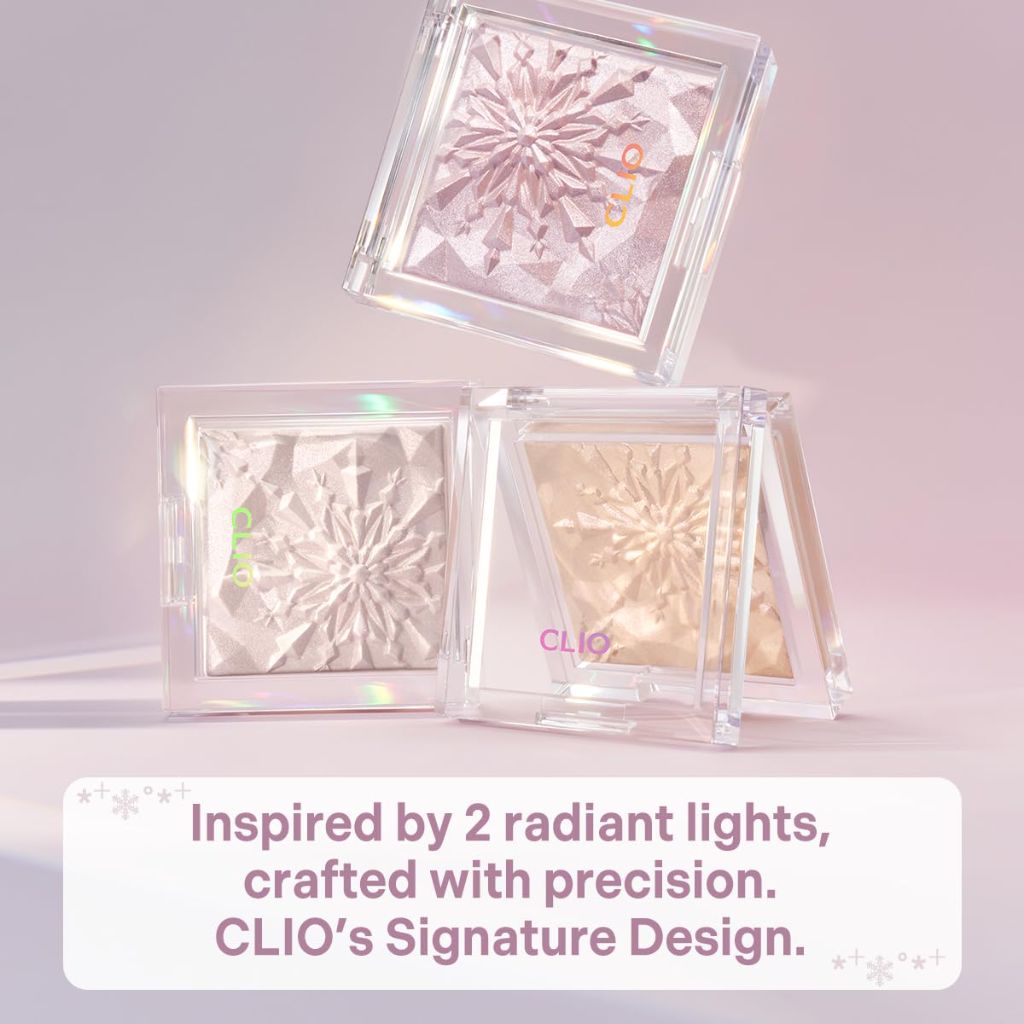 CLIO Prism Highlighter Makeup Pallet - 06 Violet Ruby (Pearl Shimmer)