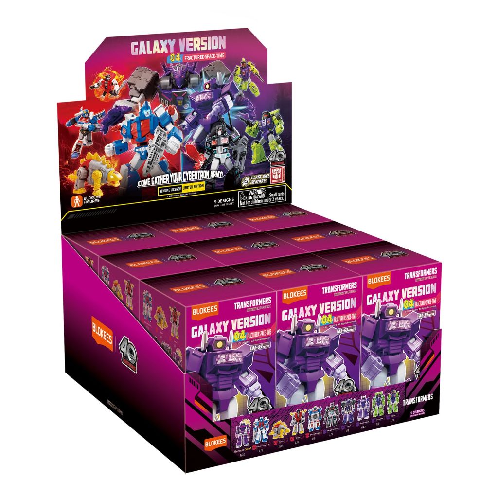 BLOKEES Transformers Galaxy Version 04 Fractured Space-Time