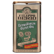 Filippo Berio Cold Pressed Extra Virgin Olive Oil w/Polyphenols - 33.8 fl. oz. Tin