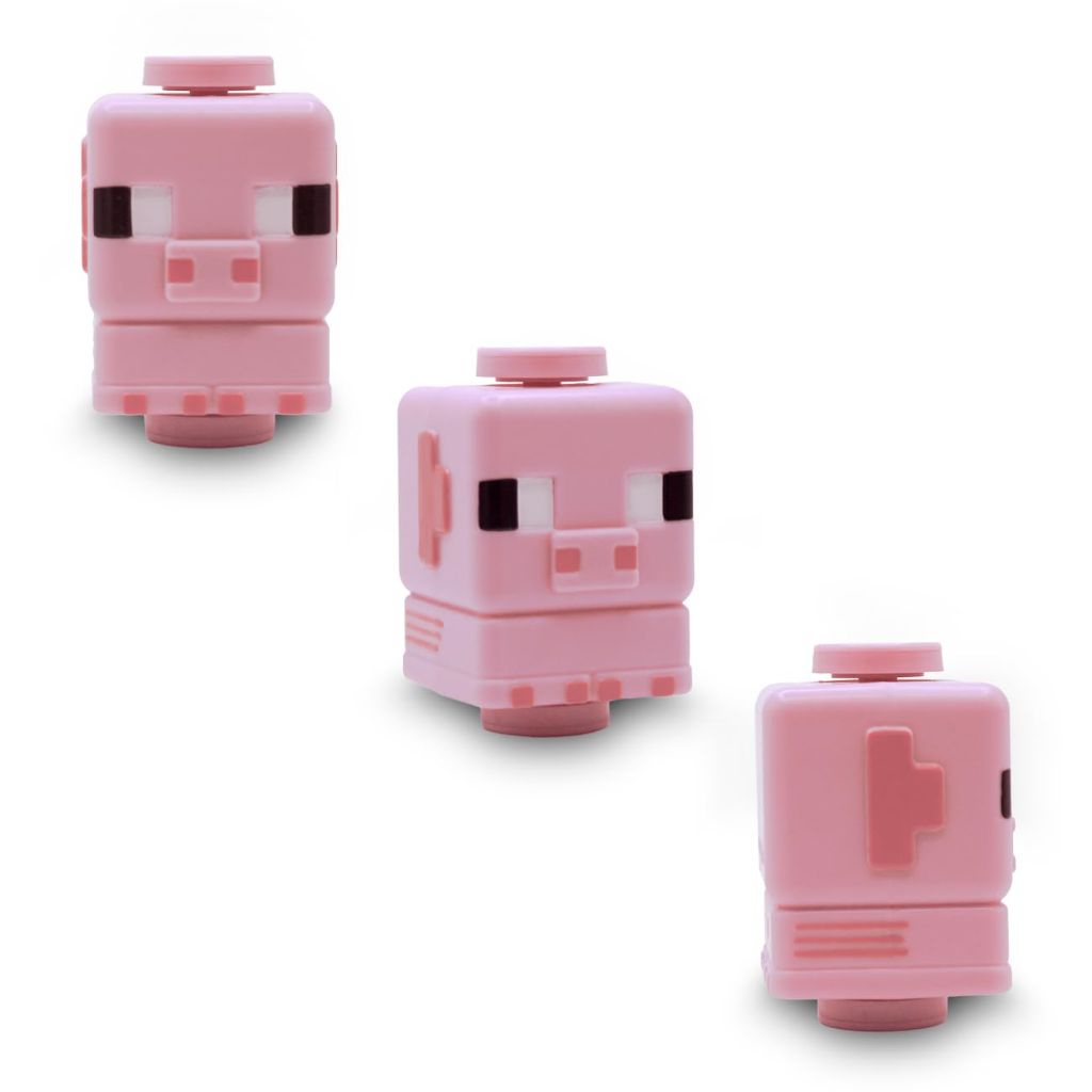 Minecraft Spinner Toys Series 2 – Pig, Magnetic & Stackable Fidget Spinner