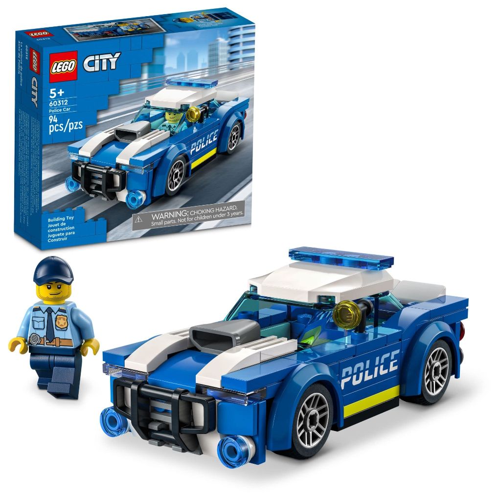 LEGO City Police Car Building Set 60312 (94pcs)