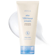 AVCA Ato 100-Hour Baby Cream Moisturizer, 200ml (6.76 fl. oz.) – Long-Lasting Moisture for Dry & Sensitive Skin, Gentle for the Whole Family