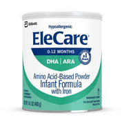 EleCare Hypoallergenic Amino Acid-Based Infant Formula, Complete Nutrition for Food Allergies and GI Conditions - 14.1oz
