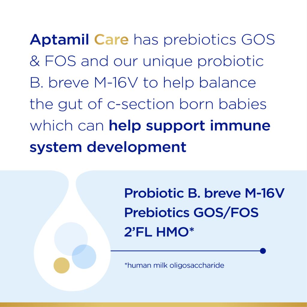 Aptamil Care Stage 2 Milk Based Infant Formula Powder - 28.2oz.