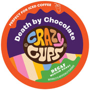 Crazy Cups Decaf Death By Chocolate Keurig K-Cup Coffee Pods, 80ct.