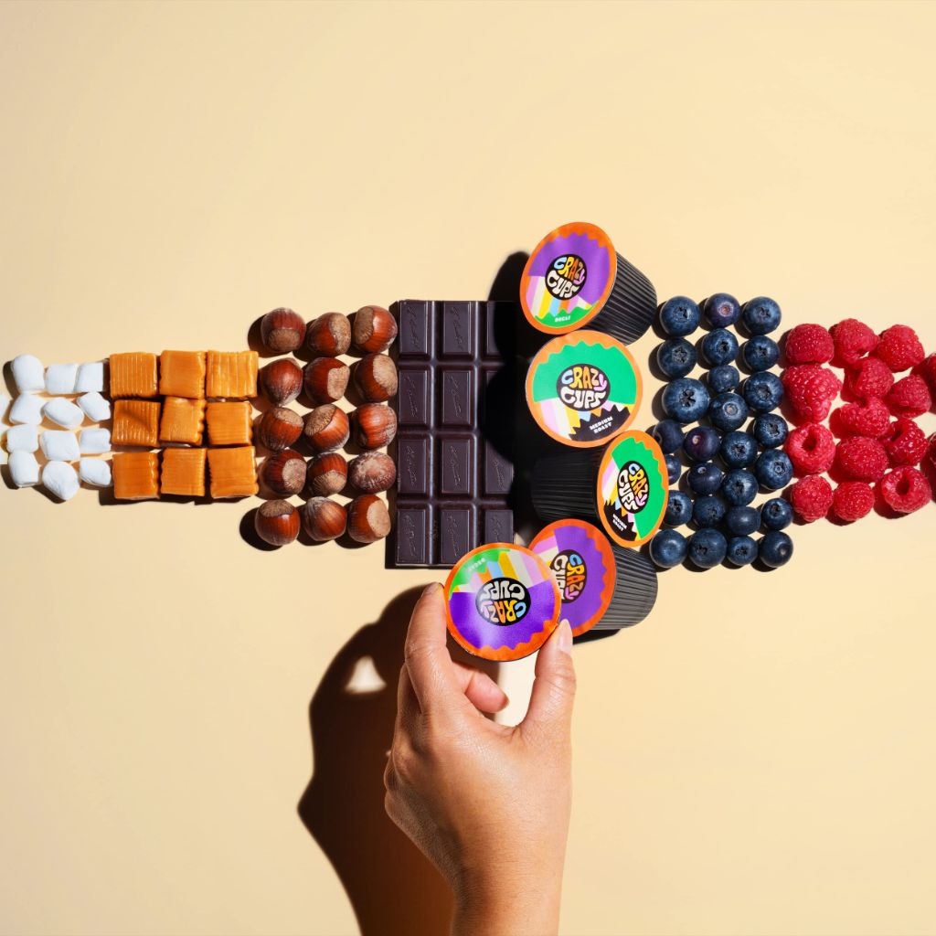 Crazy Cups Decaf Death By Chocolate Keurig K-Cup Coffee Pods, 80ct.