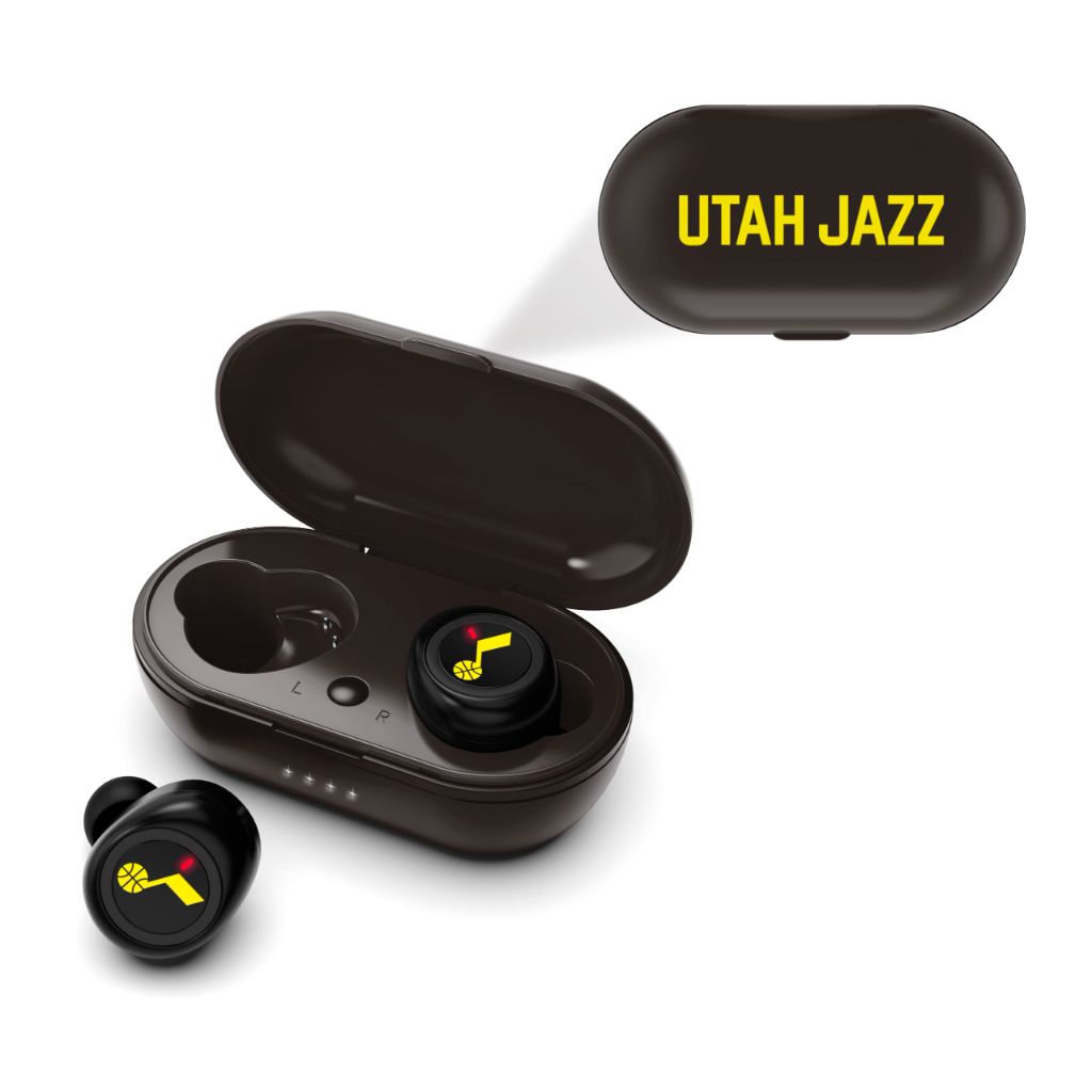 SOAR True Wireless Earbuds w/Charging Case - Utah Jazz