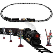 SAFIGLE Kids Train Set Battery Powered Model Train Toys with 4 Sections - Ages 3+